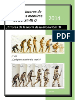 Errores de La Teoria de La Evolucion