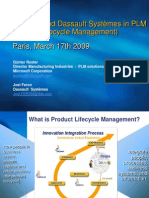 Microsoft and Dassault Systèmes in PLM (Product Lifecycle Management) Paris