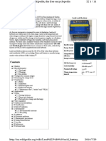 Lead Acid Battery