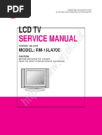 LCD TV: Service Manual