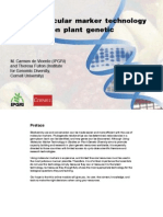 Using Molecular Marker Technology in Studies On Plant Genetic Diversity