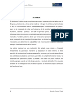 PNP y MP Como Sujetos Procesales