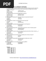 G.K. Quiz On Current Affairs: by Shakti Krish Meena