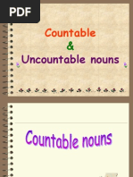 Countable and Uncountable Nouns 2