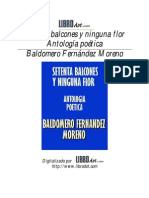 Baldomero Fernández Moreno - Setenta Balcones y Ninguna Flor