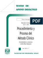 Procedimiento y Proceso Del Método Clínico - UNAM PDF