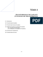 Transformada de Laplace y Función de Transferencia