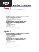 Las Redes Sociales ACTIVIDAD1