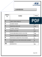 Report On Hyundai I20