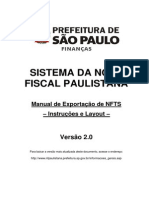 Manual de Exportação de NFTS - v2