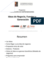 Ideas de Negocios San Marcos PDF