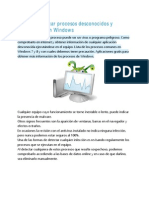 Como Identificar Procesos Desconocidos y Sospechosos en Windows PDF