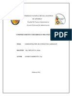 Administración de Conflictos Laborales