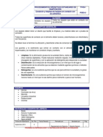 POES 2-02 - Condición y Limpieza de Equipos