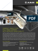 Compact, Single-Step, Full-Page Scanner With Improved Image Quality