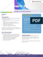 Deep Security 9: Trend Micro Certification