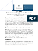 Emulsiones Informe PDF