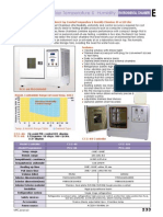 Benchtop Temperature & Humidity: Environmental Chambers