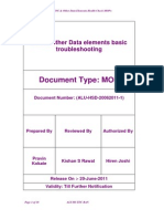 Document Type: MOP: RNC & Other Data Elements Basic Troubleshooting