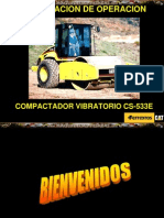 Curso Capacitacion Operacion Rodillo Compatador Cs533e Caterpillar PDF