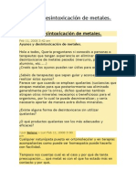 Ayunos y Desintoxicación de Metales, Foro Opina