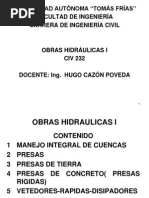 Obras Hidraulicas I