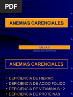 Anemias Carenciales