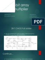 8-Bit Array Multiplier