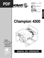 Hobart Champion 4500 Manual PDF