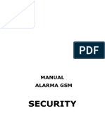 Manual Alarma GSM