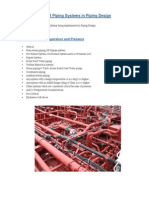 Type of Piping Systems in Piping Design