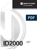 Notifier ID2000 User Manual PDF