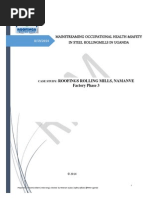 Occupation Health Safety Practices at Roofing Rolling Mills-Uganda PDF