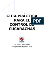 Guia Práctica para El Control de Cucarachas PDF