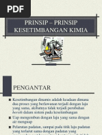 Kesetimbangan Kimia