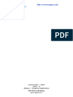 SECTION-A (40 Marks) : Guess Paper - 2010 Class - X Subject - Computer Application