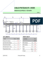 Desain Balok Prestress Jembatan