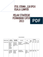 Pelan Strategik Permainan Catur 2013-2015