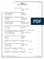 Microwave Introduction Objective Questions