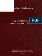 Heidegger, Martin - La Epoca de La Imagen Del Mundo PDF