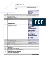 (Number of Months) : A.N.Prakash Construction Project Management Consultants Pvt. Ltd. Rfi - Form