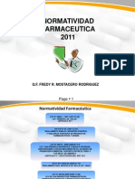 Reglamento para El Control y Registro de Productos Farmaceuticos - Dr. Fredy Mostacero PDF