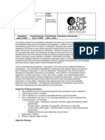 Chiropractic Subluxation Diagnosis/Condition: ICD-9 Codes