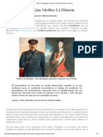 La Mano Oculta Que Moldeo La Historia PDF