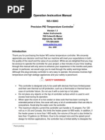 Operation Instruction Manual: WS-1500C Precision PID Temperature Controller