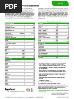 Teklad Global 16% Protein Rodent Diet: Macronutrients