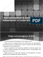 Risk Management & Asset Liability Management at Union Bank of India