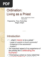 Ordination of The Priest