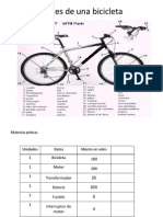 Partes de Una Bicicleta