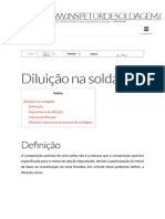 Diluição Na Soldagem Fonte Site Inpetor de Solda PDF